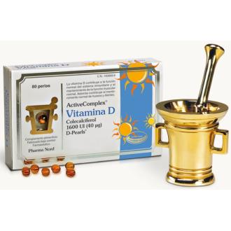 ACTIVECOMPLEX VIT. D 40mcg. 1600UI 80pearls