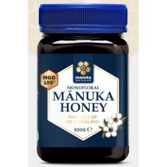 MEL DE MANUKA RAW MGO 100+ monofloral 500gr.