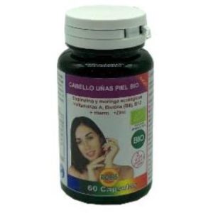 CABELO PELE E UNHAS 60cap. BIO