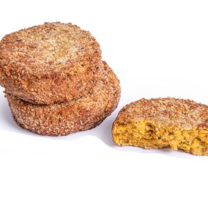 CONGELADO MINI BURGER VEGANA CALABAZA Y ZANAHORIA (50grx24) 1,2kg Kioene Horeca
