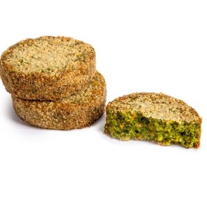 CONGELADO MINI BURGER VEGANA ESPINACAS (50grx24) 1,2kg Kioene Horeca
