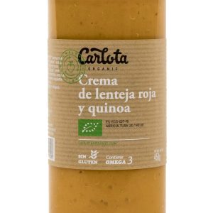 CREMA DE LENTEJA ROJA Y QUINOA 450g