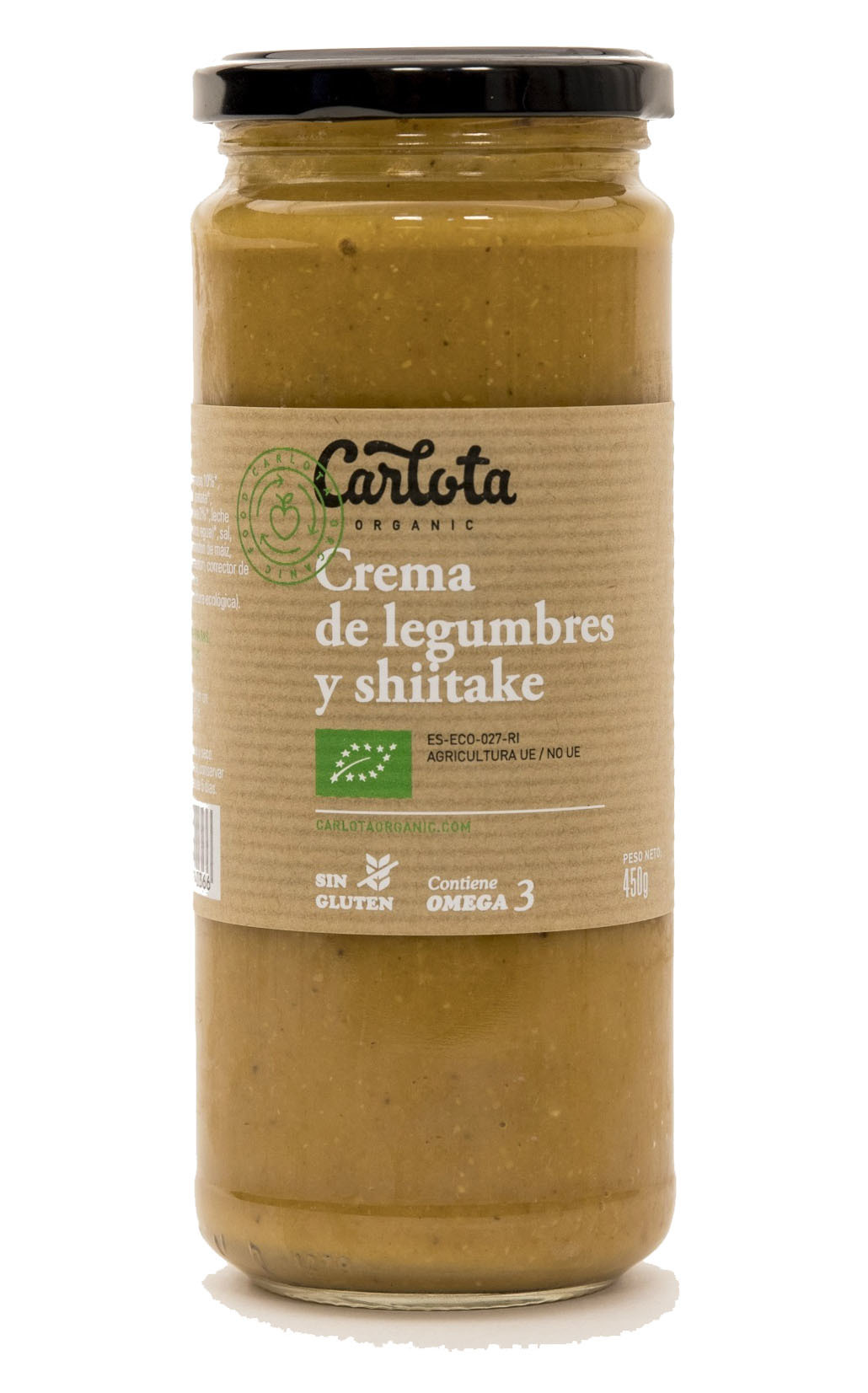 CREMA DE LEGUMBRES Y SHITAKE 450g