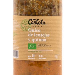 GUISO DE LENTEJAS Y QUINOA 720gr