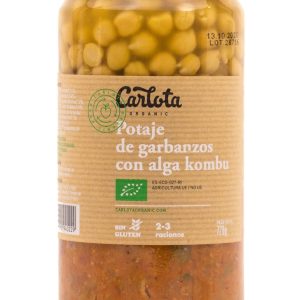 POTAJE DE GARBANZOS CON ALGA KOMBU 720gr