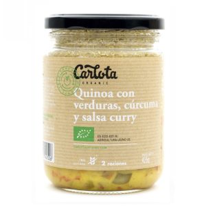 QUINOA VERDURAS CURCUMA Y CURRY 425gr