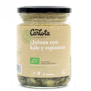 QUINOA KALE Y ESPINACAS  425gr