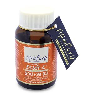 ESTER C com vitamina D3 60cap. ESTADO PURO