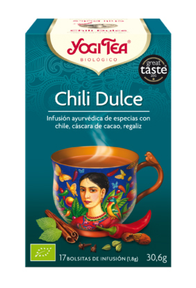 YOGI TEA CHILI DULCE BIO 17 BOLSITAS