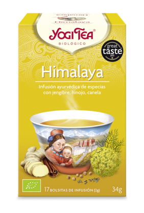 YOGI TEA HIMALAYA BIO 17 BOLSITAS