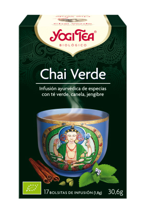 YOGI TEA CHAI VERDE BIO 17 BOLSITAS