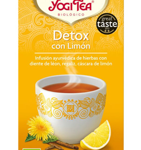YOGI TEA DETOX LIMON BIO 17 BOLSITAS