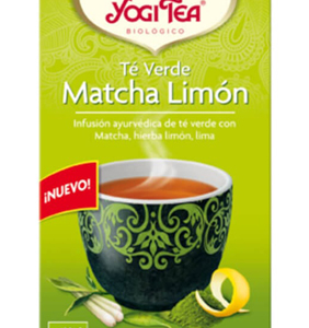 YOGI TEA TE VERDE MATCHA LIMON  BIO 17 BOLSITAS