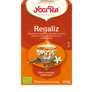 YOGI TEA REGALIZ BIO 17 BOLSITAS