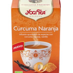 YOGI TEA CURCUMA Y NARANJA BIO 17 BOLS