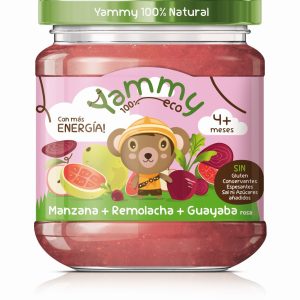 POTITO BIO MANZANA REMOLACHA GUAYABA 195 GR ( y 4MESES)