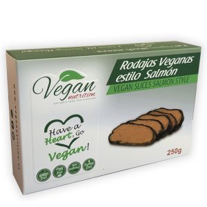 CONGELADO RODAJAS VEGANAS ESTILO SALMON 300GR