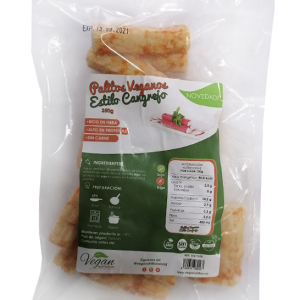 CONGELADO PALITOS VEGANOS ESTILO CANGREJO 250GR