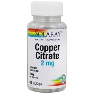 COBRE CITRATO 2mg. 60cap.veg