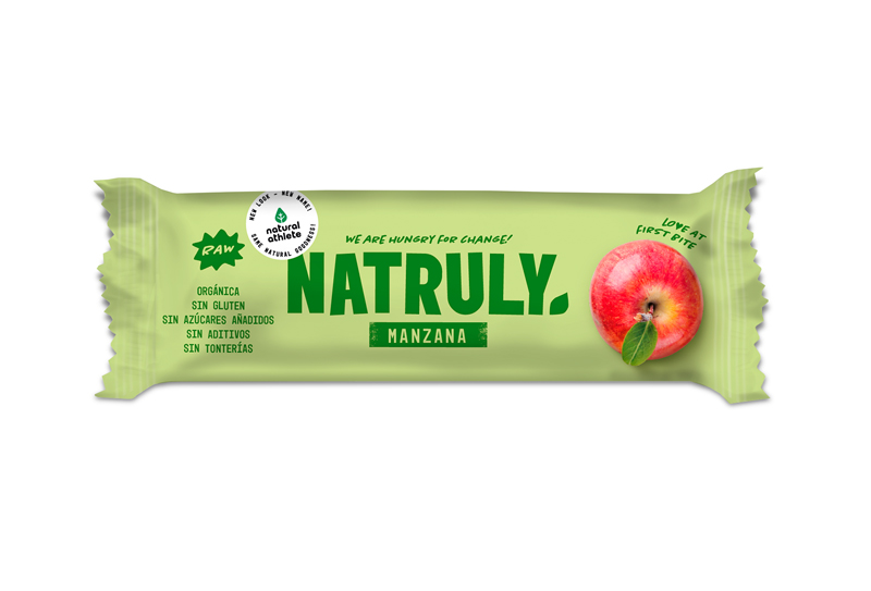 BARRITA ENERGETICA DE MANZANA BIO 40 GR