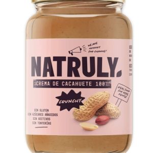 CREMA DE CACAHUETE CRUNCHY Natruly 500 g