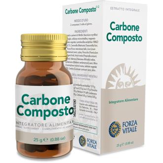 CARBONE COMPOSTO 25gr.comprimidos