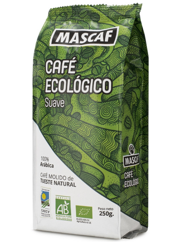 BIO CAFÉ SUAVE MOLIDO 250 g