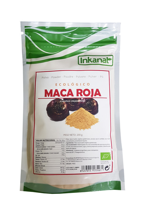 MACA ROJA POLVO 200 gr