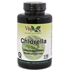 CHLORELLA parede celular quebrada 120cap.