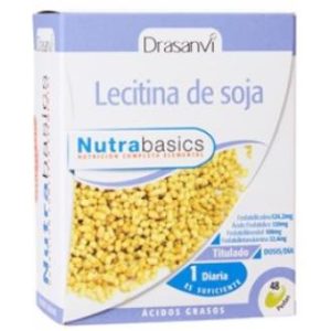 NUTRABASICS LECITINA DE SOJA 1200mg. 48pearls