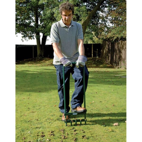 Draper Tools Arejador de relvado 29x93 cm verde 30565 - 667036 - Image 2