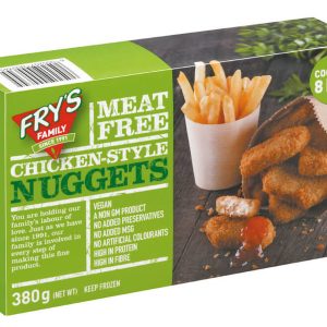 CONGELADO NUGGETS VEGETAL 380 GR FRYS