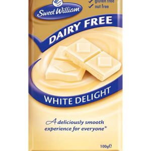 CHOCOLATE BLANCO VEGANO 100GR (SWEET WILLIAM)