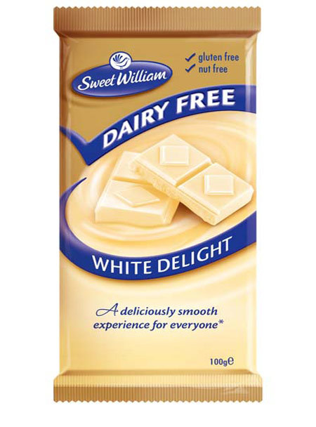 CHOCOLATE BLANCO VEGANO 100GR (SWEET WILLIAM)