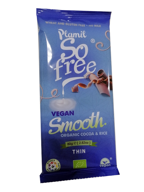 SO FREE CHOCOLATE ALTERNATIVO A LA LECHE 45% BIO 80GR