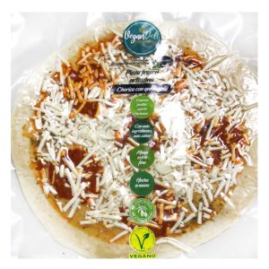 CONGELADO PIZZA VEGANA CHORIZO PICANTE Y QUESO AZUL 310 GR