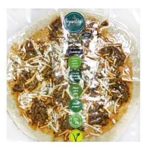 CONGELADO PIZZA VEGANA BOLOÑESA Y MOZZARELLA Vegandeli 400 G
