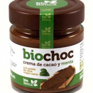 BIOCHOC CREMA DE CACAO MENTA BIO 200GR CRISTAL