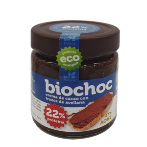 BIOCHOC AVELLANAS BIO 22%PROTEINA 200GR