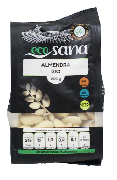 ALMENDRA BLANCA BIO 200GR ECOSANA