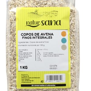 COPOS AVENA FINO 1KG NATURSANA