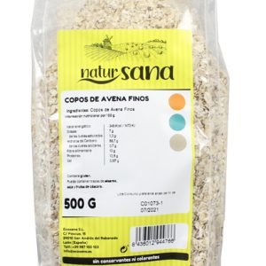 COPOS AVENA FINO 500GR NATURSANA