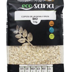 COPOS AVENA FINOS BIO 1KG ECOSANA