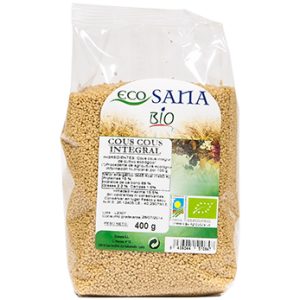 COUS COUS INTEGRAL BIO 400GR ECOSANA