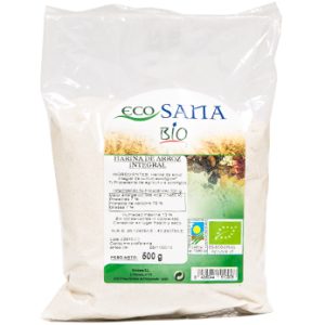 HARINA ARROZ INTEGRAL BIO 500GR ECOSANA