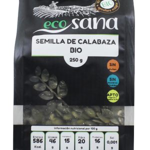 SEMILLA CALABAZA 250GR BIO ECOSANA