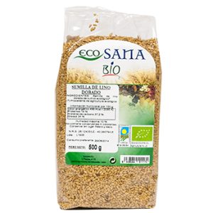 SEMILLA LINO DORADO BIO 500GR ECOSANA