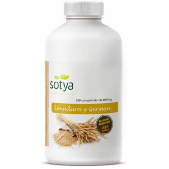 LEVEDURA DE CERVEJA + GERMEN DE TRIGO 550comp.