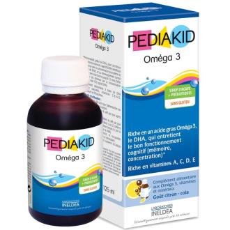 PEDIAKID omega 3 xarope 125ml.