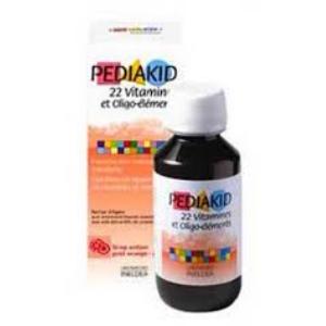 PEDIAKID 22 vitaminas-oligoelementos xarope 125ml.